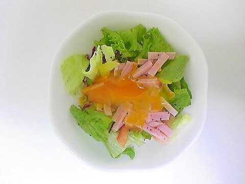 ハムのグリーンサラダ